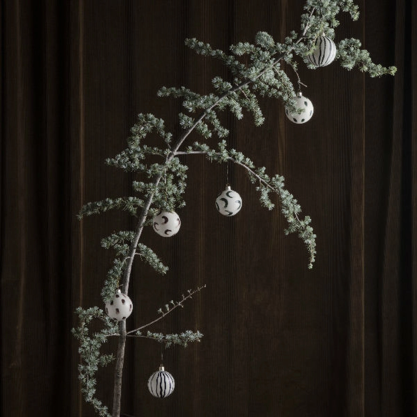 Christmas Glass Ornaments Red 紅色 手工玻璃吊飾 4個裝