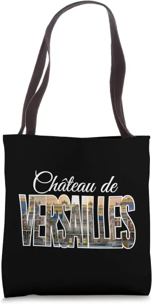 Château de Versailles Word Fill France Tote Bag