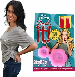 Cinch It! by StylifyX Clothing Cinch Clips - Hidden Dress Cinch Clip & Shirt Cincher Clip - Fashion Accessories for Women