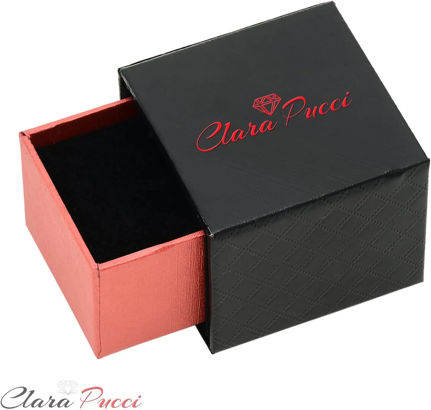 Clara Pucci Natural Diamond Engagement or Promise Ring for Women – Solitaire, 1.06 tcw Round Cut in 18K Solid Gold (White, Yellow, or Rose)