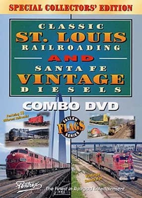Classic St. Louis Railroading and Santa Fe Vintage Diesels, Trains of the 1960s and 1970s