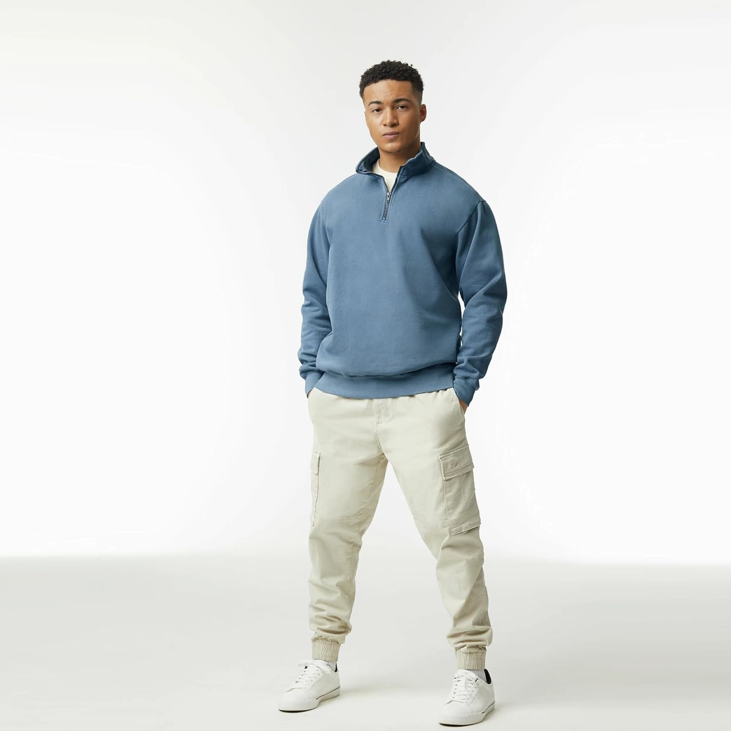 Comfort Colors Adult 1/4 Zip Sweatshirt, Style G1580