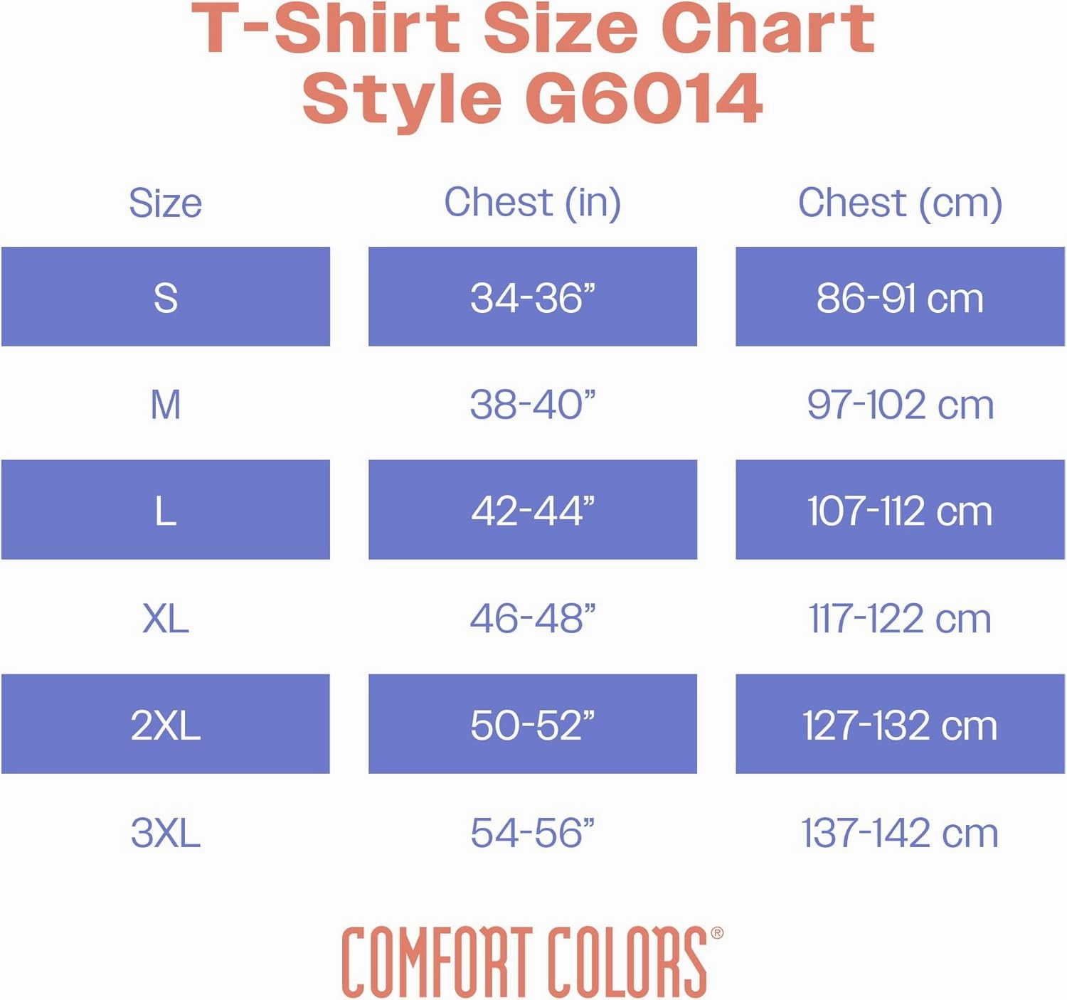 Comfort Colors Men's Adult Long Sleeve Tee, Style 6014
