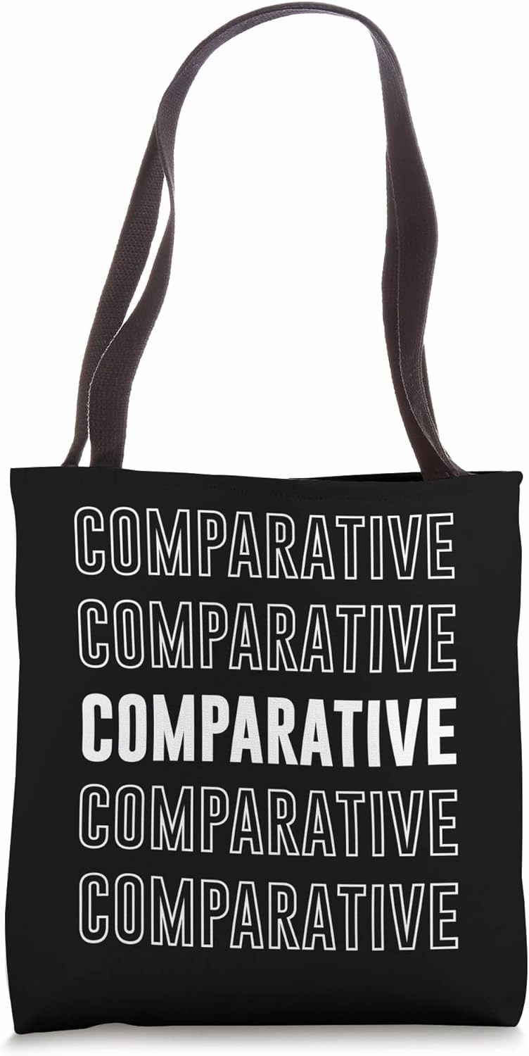 Comparative Tote Bag