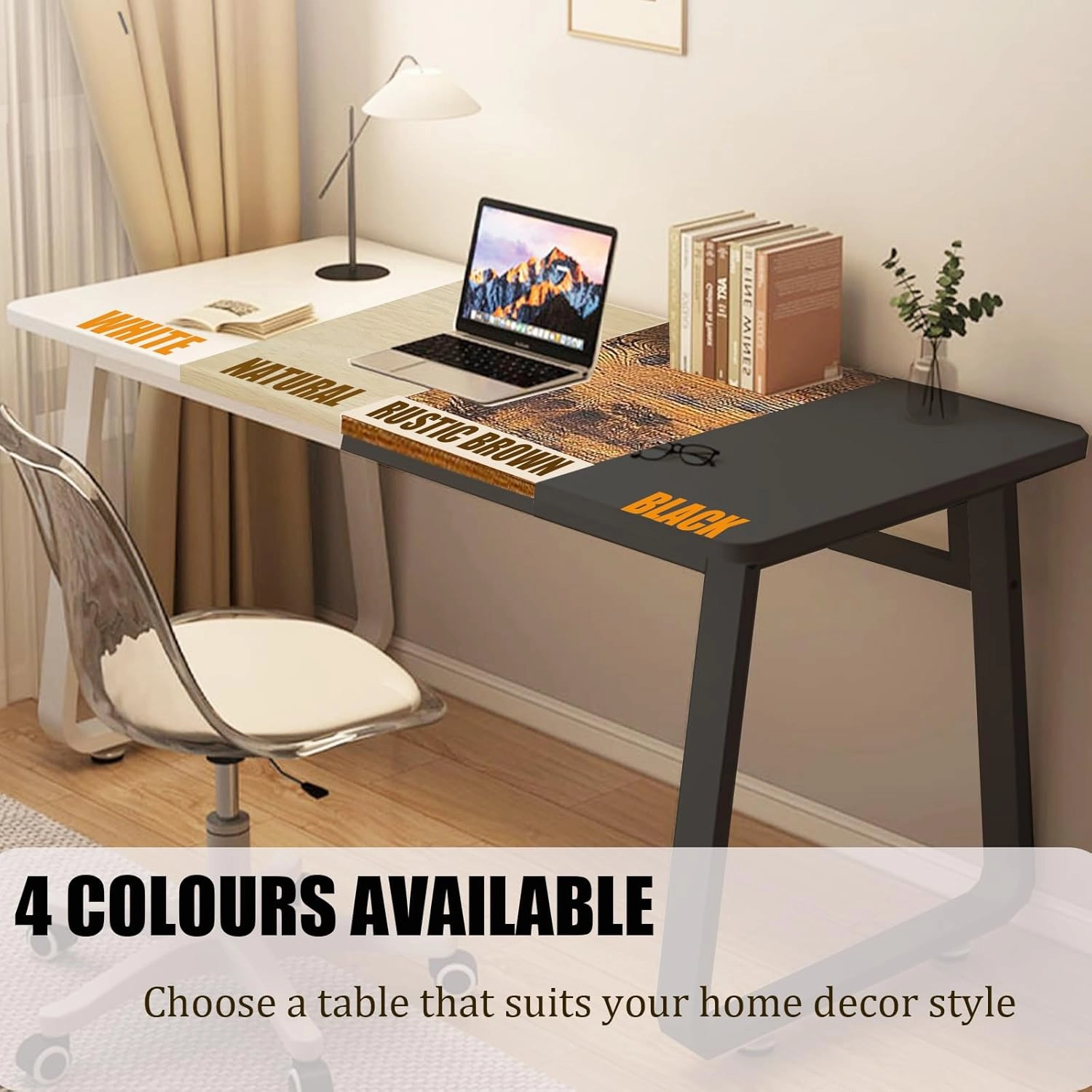 Computer Desk Modern Simple Style Desk for Home Office, 31.5 inch Small Writing Tablefor Bedroom