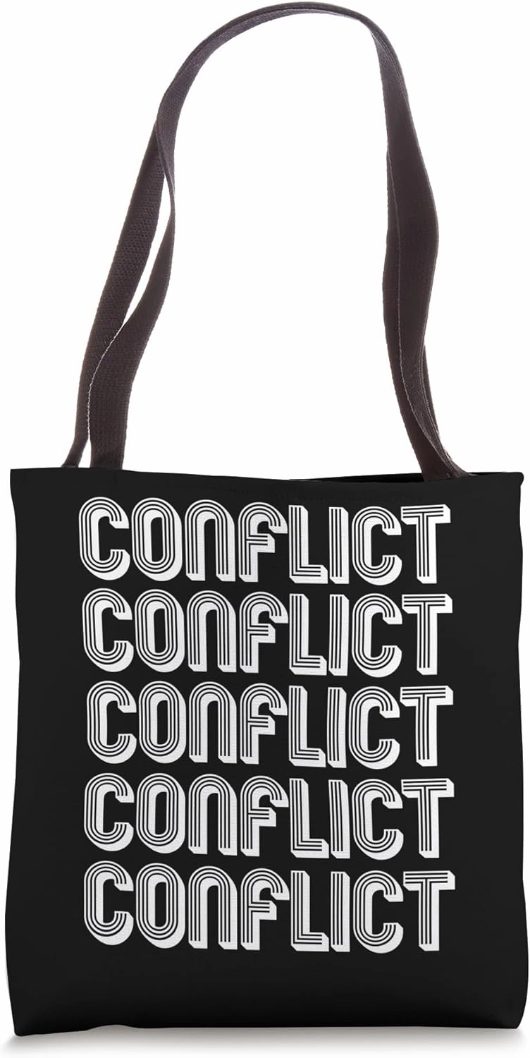 Conflict Tote Bag