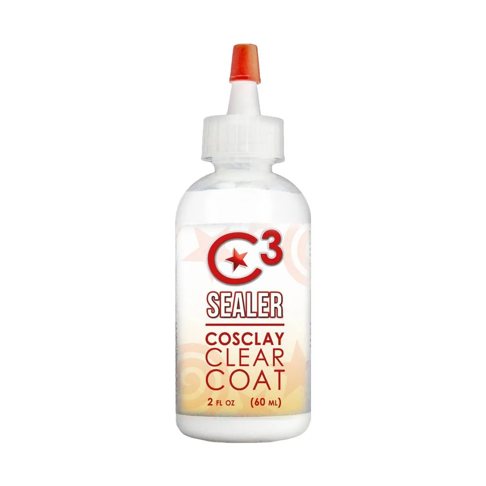 Cosclay Sealer C3 Clear Coat - 2oz/ 60ml