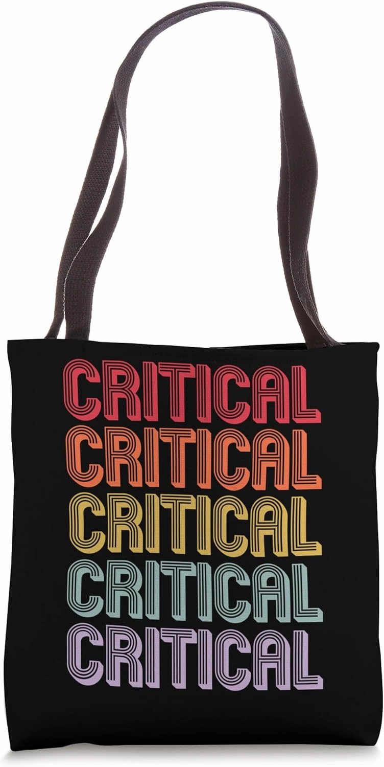 Critical Tote Bag