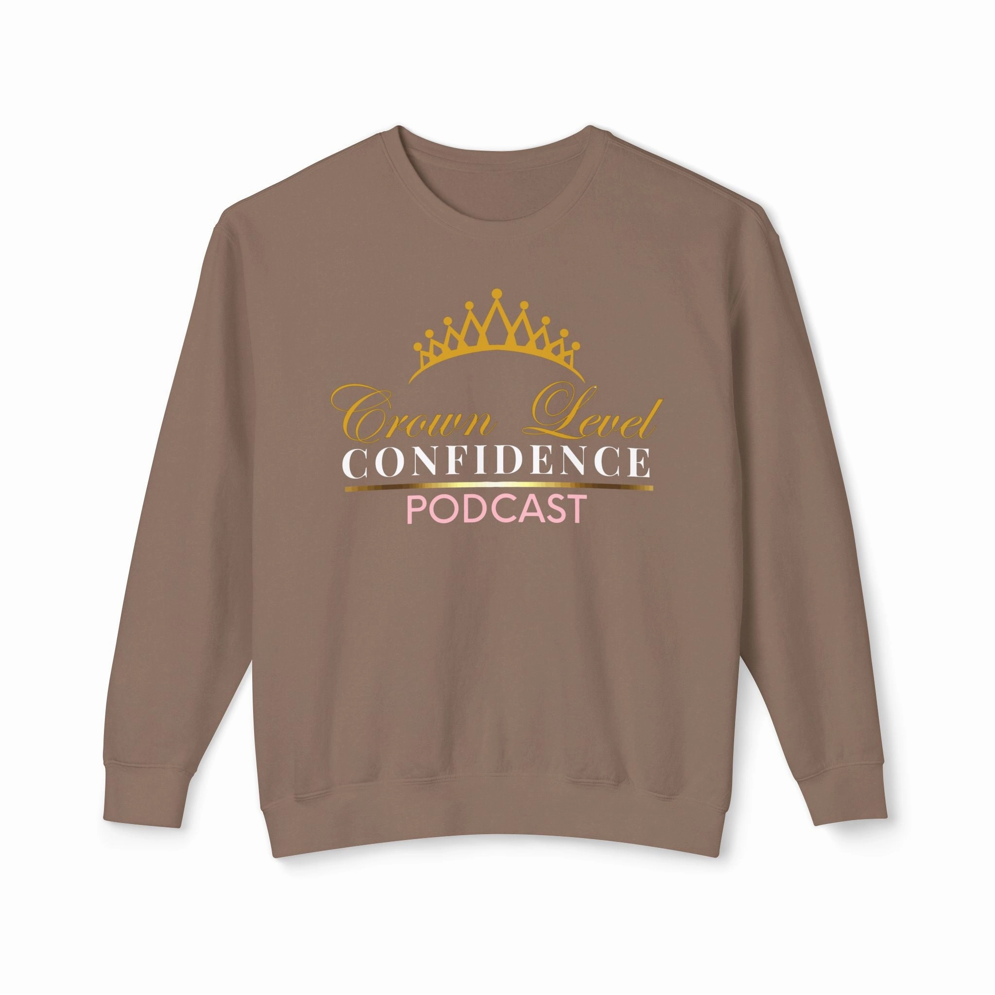 Crown Level Confidence Unisex Lightweight Crewneck Sweatshirt