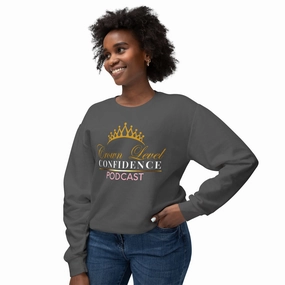Crown Level Confidence Unisex Lightweight Crewneck Sweatshirt