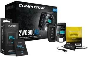 CS2WQ900-AS All-in-One 2-Way Car Remote Start & Alarm Bundled with   (1) ADS-BLADE AL Universal bypass Module   (1) ADS-USB Weblink USB Interface