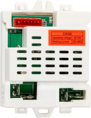 CSG6 Receiver Control Box for 12V Ride-Ons Toys Car Controller Compatible with Power Wheels Replacement Parts Motherboard