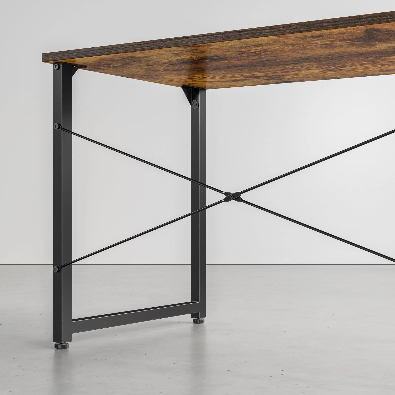 CubiCubi Computer Desk, 32 inch Small Home Office Desk for Small Spaces, Modern Simple Style for Home, Office, Study, Writing, Rustic Brown