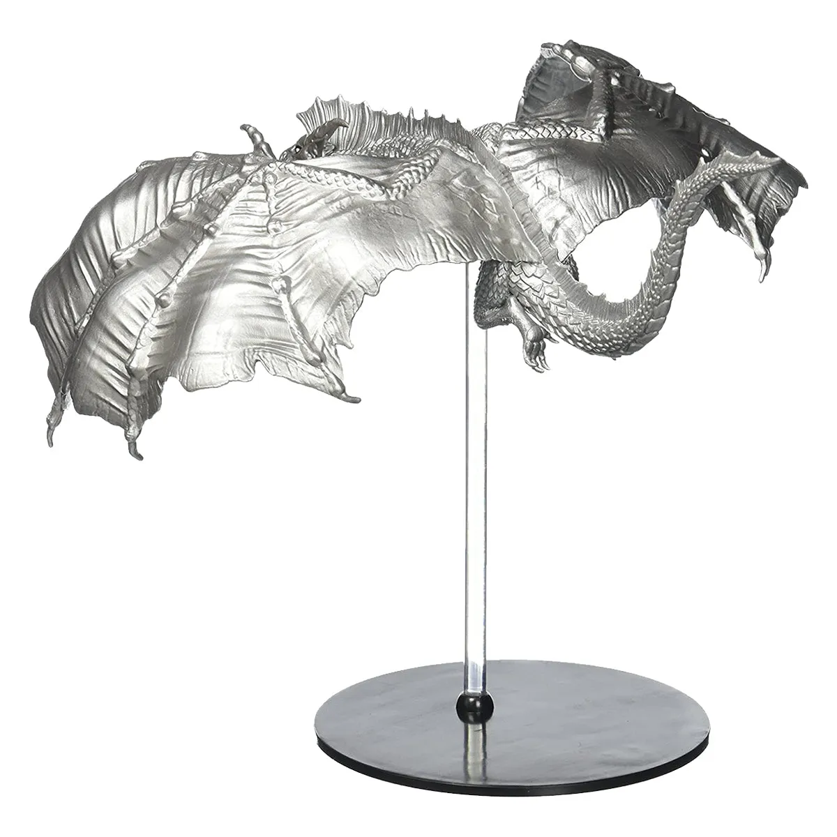 D&D Icons of the Realms Ancient Silver Dragon Set Two Figure