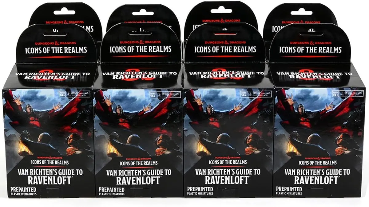 D&D Icons of the Realms: Van Richten's Guide to Ravenloft (Set 21) 8 Ct. Booster Brick