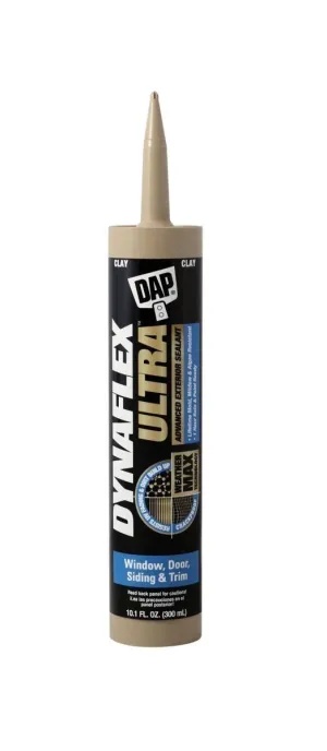 Dap 18214 10.1 Oz Clay DYNAFLEX ULTRA Advanced Exterior Sealant