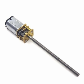 DC 3/6/12V Metal Gear Motor 15-600RPM N20 Electric Micro Speed Reduction Gear Motor for Car Robot Model Mini Metal Gear Motor M3(300 RPM,3V)