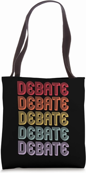 Debate Tote Bag