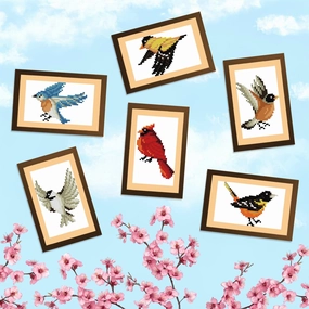 Diamond Art Club Mini Dazzles™ - Spring (6 Pk)