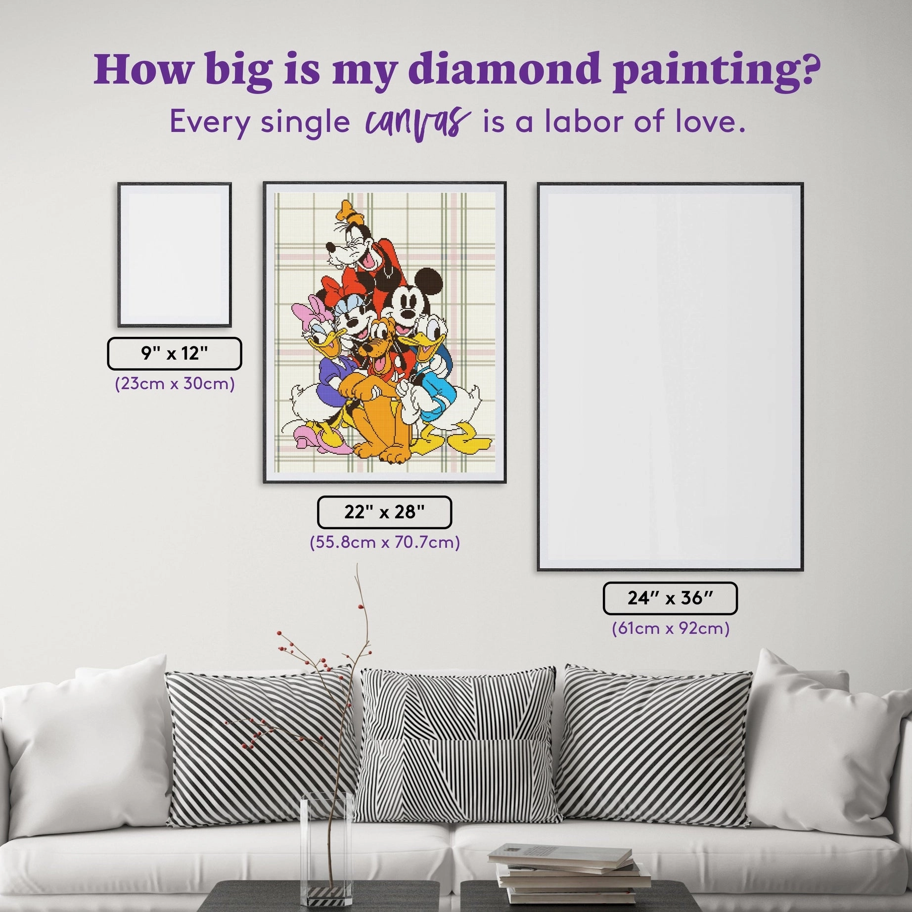 Diamond Art Club SQUARES True Pals
