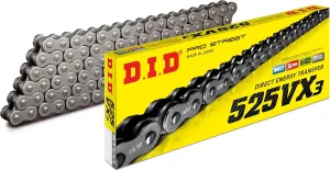 Did 525VX3X110ZB 525VX3 X-Ring Series Chain - 110 Links - Natural