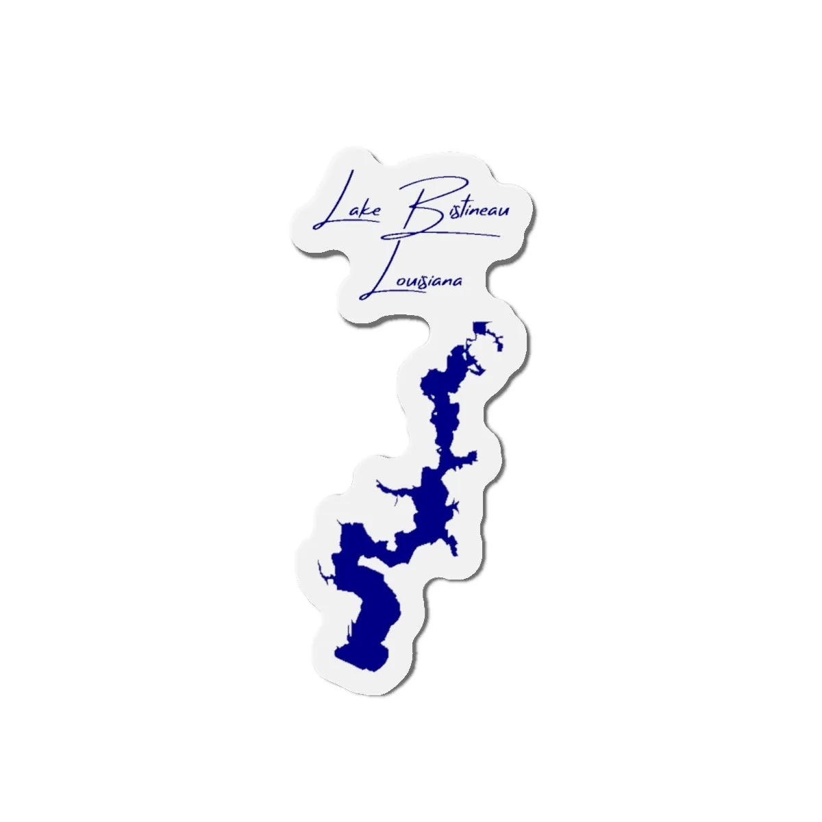 Die Cut Magnet Lake Bistineau Louisiana