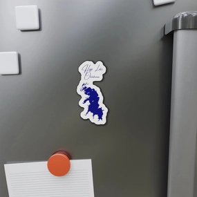 Die Cut Magnet Hugo Lake Oklahoma