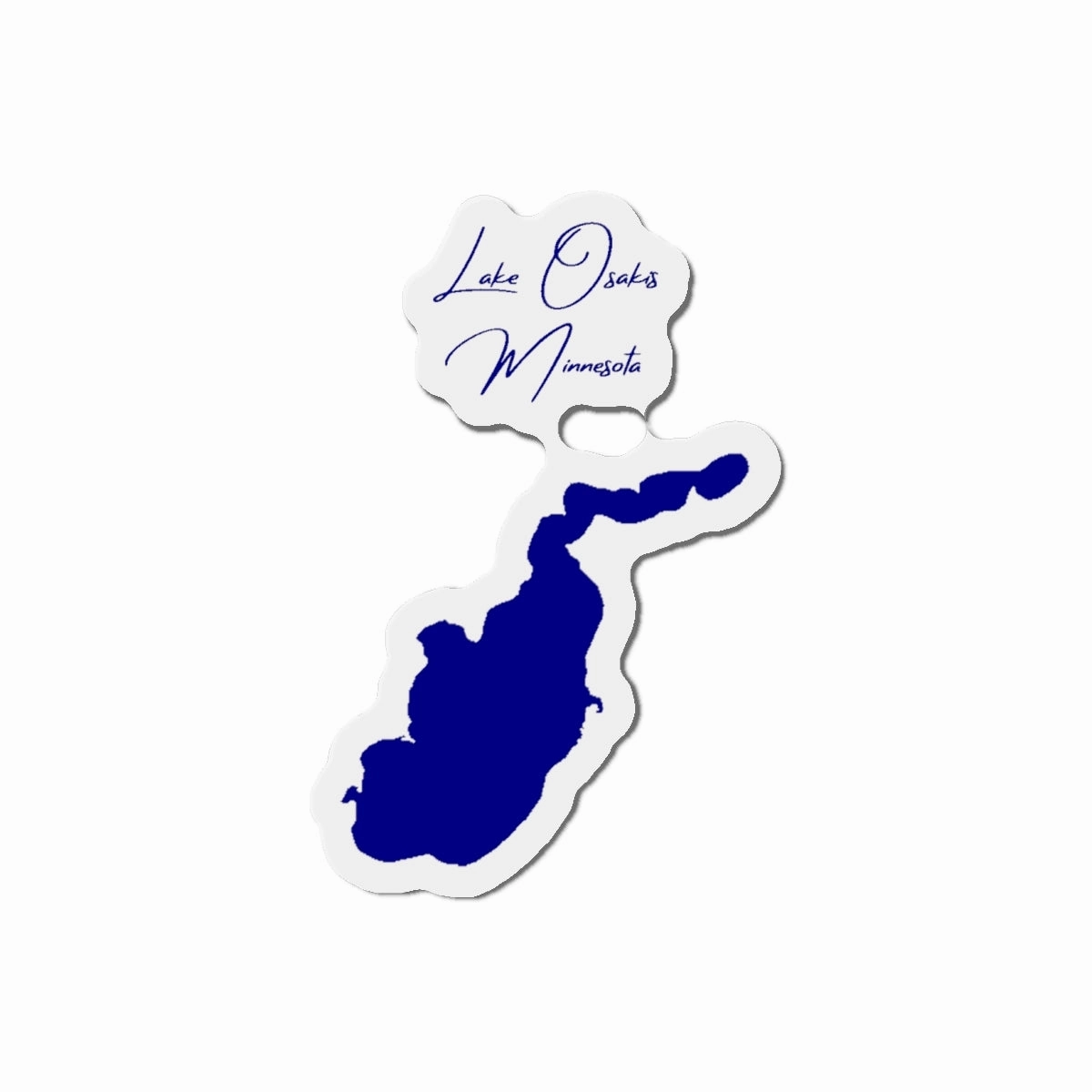Die Cut Magnet Lake Osakis Minnesota