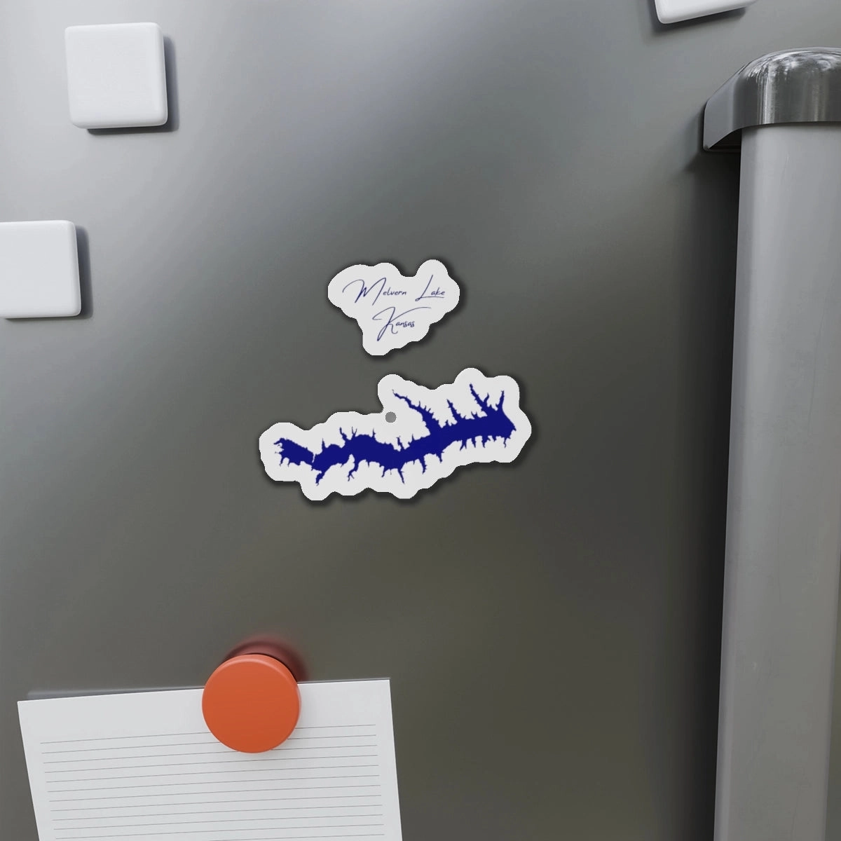 Die Cut Magnet Melvern Lake Kansas