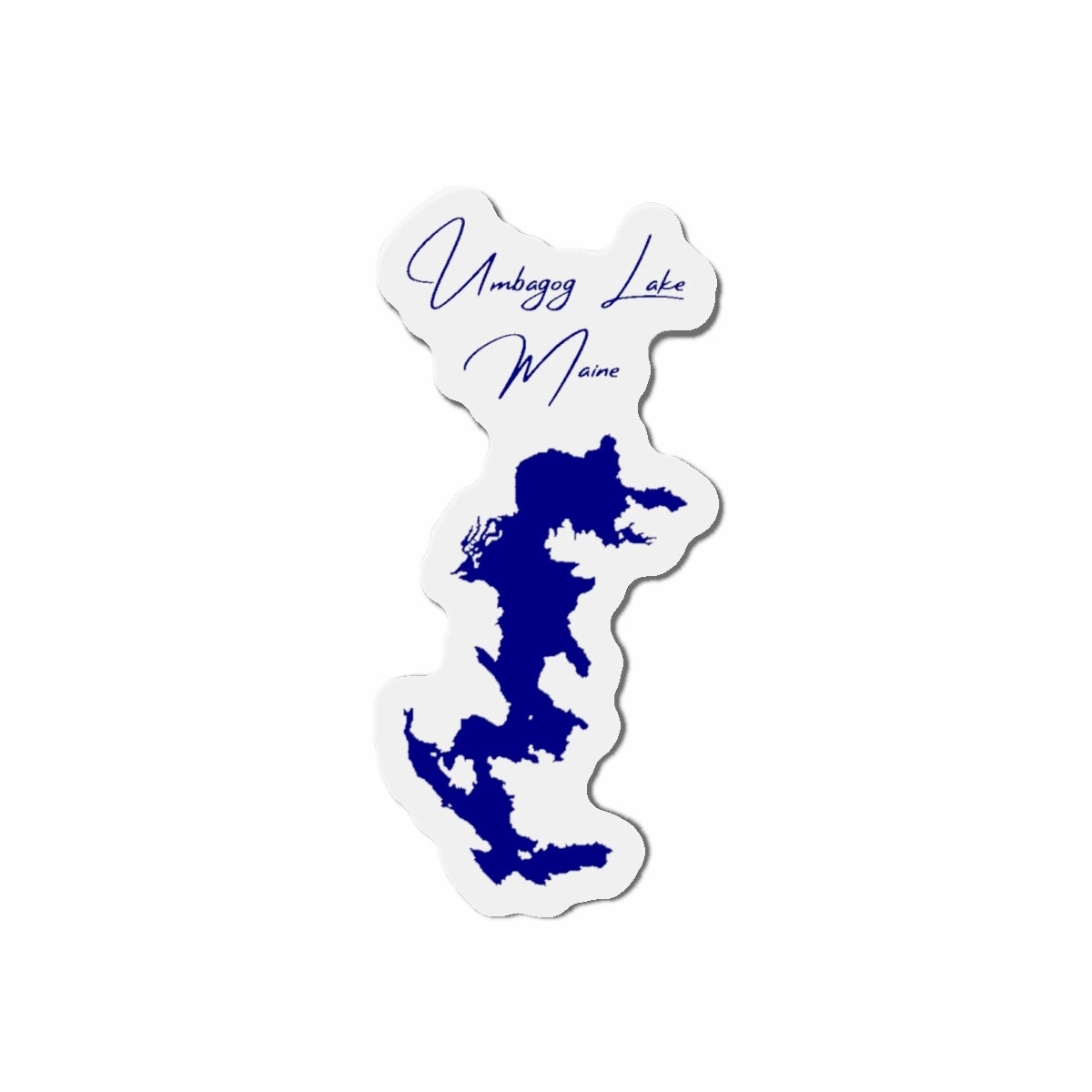 Die Cut Magnet Umbagog Lake Maine