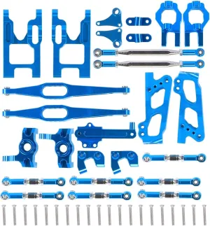 Dilwe Upgrade Spare Parts Swing Arm C Rear Seat Kit Fit for WLtoys 12428/12423 1:12 RC Car for RC Car Lovers