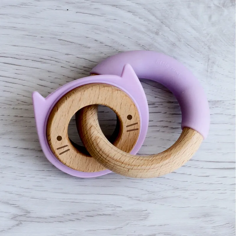 Disc & Ring Teether - Kitty (6-12 Months)