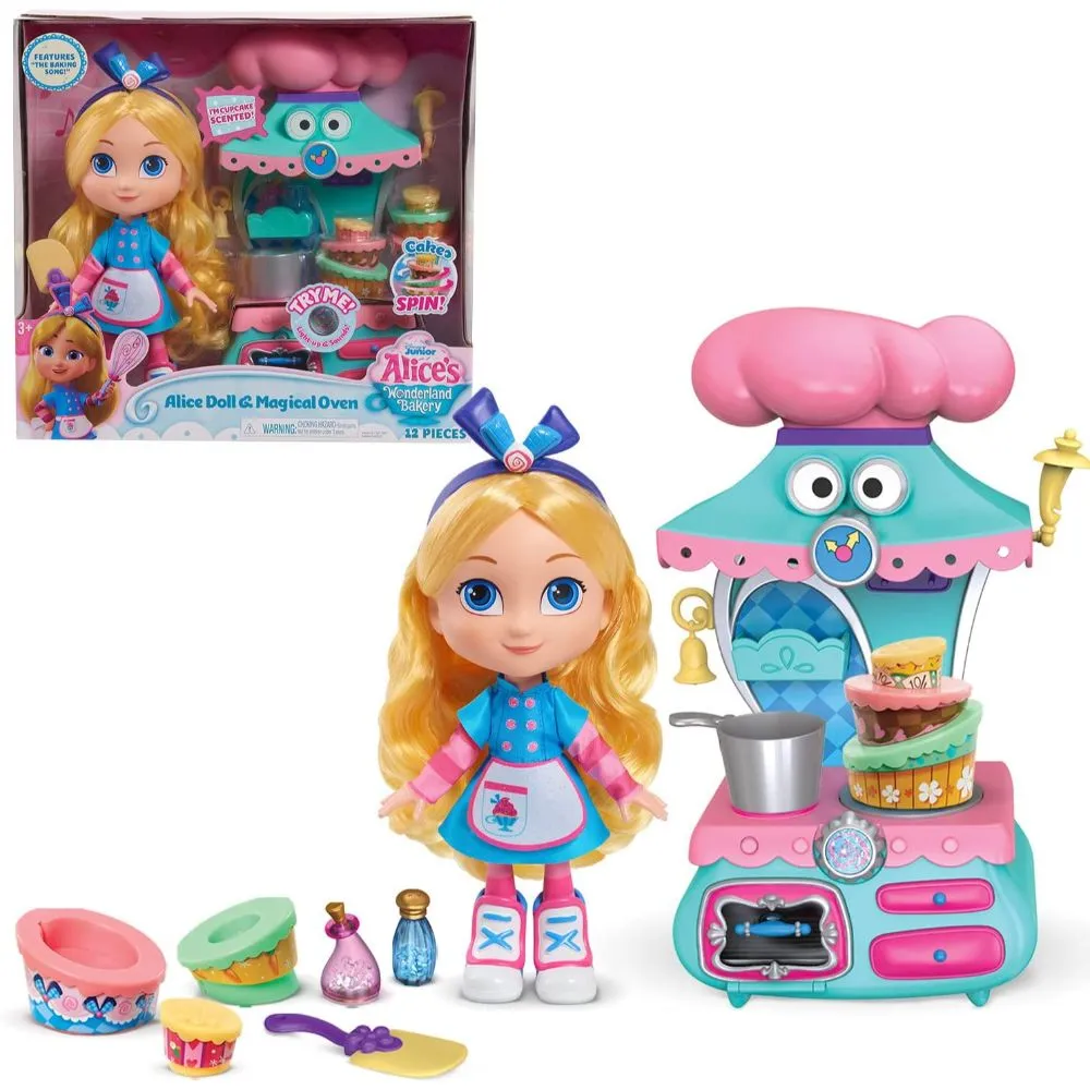 Disney Junior Alice's Wonderland Bakery Alice Doll & Magical Oven