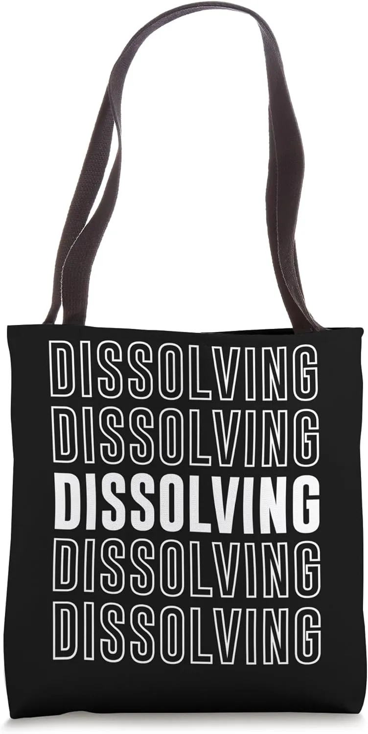 Dissolving Tote Bag
