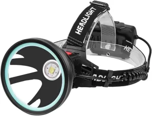 DOITOOL Strong Headlight Portable Camping Light Rechargeable Headlamp for Fishing Hunting Night Running