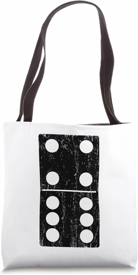 Domino Halloween Matching Group Tiles Four-Six 4-6 Funny Tote Bag