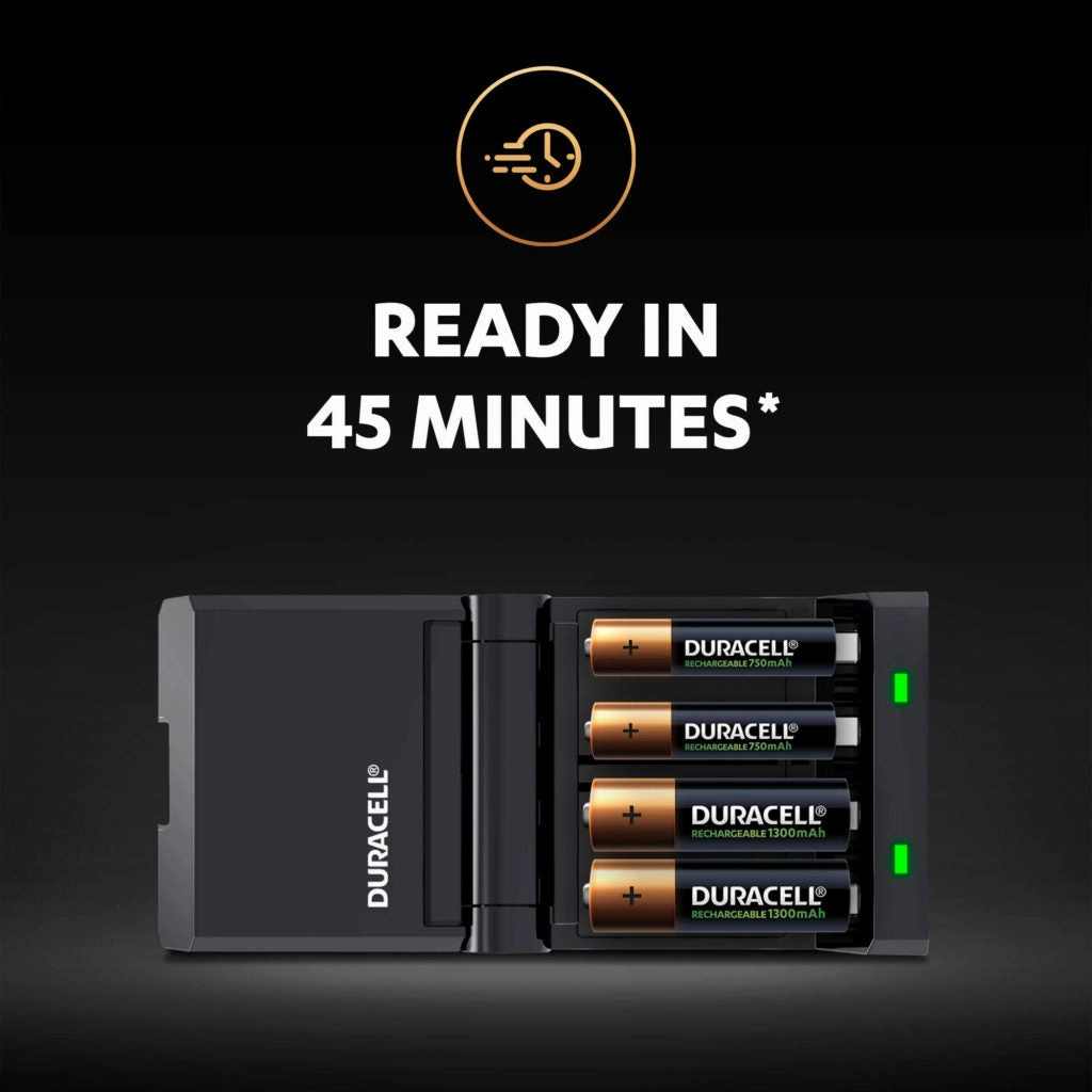 Duracell CEF27 Advanced Charger   2xAA   2xAAA
