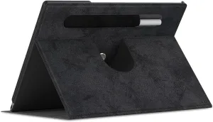 E NET-CASE Slim Lightweight Book Folios Case for Remarkable 2 10.3 inch Digital Paper(2020 Released), Cover for Remarkable 2 10.3 inch Digital Paper,with Pencil Holder (Black)