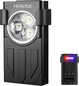 E7 Mini Flashlight Rechargeable Super Bright Small LED Pocket Flat Flashlights with Clip, Magnetic, Keychain Flash Light with Red UV Light, 10 Modes, IPX5 Waterproof…