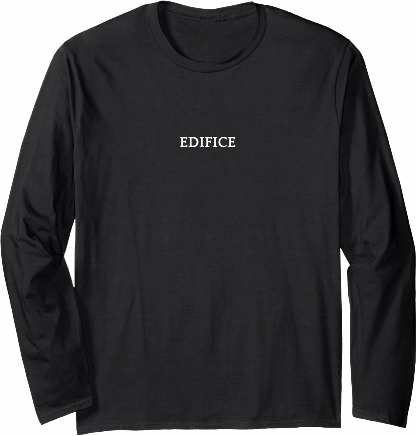 EDIFICE English Word Apparel Long Sleeve T-Shirt