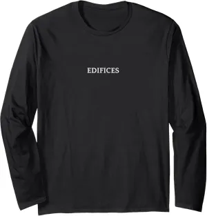 EDIFICES English Word Apparel Long Sleeve T-Shirt