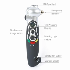 Emergency Tire Gauge