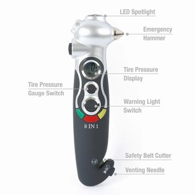 Emergency Tire Gauge