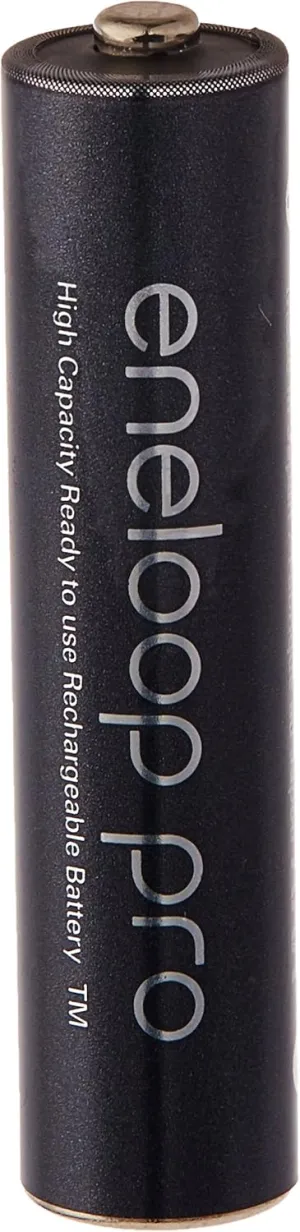 Eneloop Pro AAA 950mAh Min 900mAh High Capacity Ni-MH Pre-Charged Rechargeable Battery with Holder Pack of 8