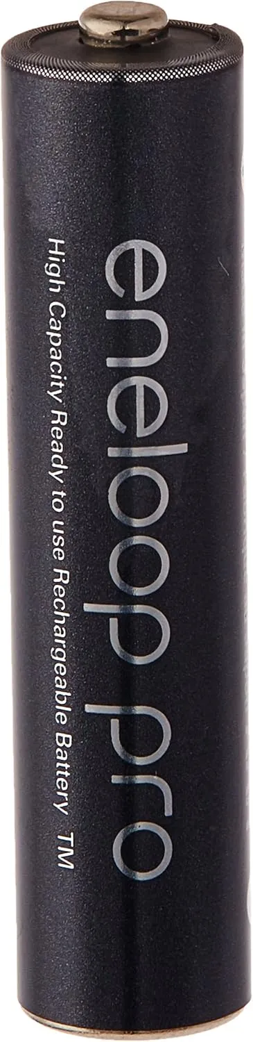 Eneloop Pro AAA 950mAh Min 900mAh High Capacity Ni-MH Pre-Charged Rechargeable Battery with Holder Pack of 8
