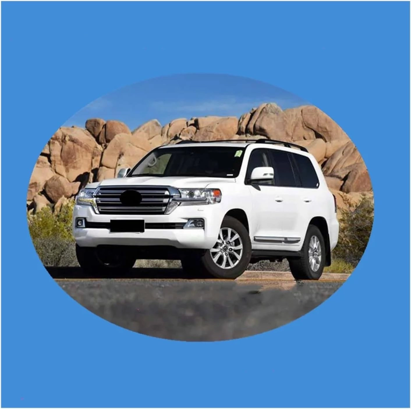 Eosuns Car Fender Compatible For Land Cruiser P/rado LC120 4000 2700 2003-2017 Mud Flap Splash Guard Wheel Mudguards Car Accessories(Go-3)