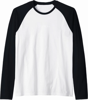 ETCETERA English Word Apparel Raglan Baseball Tee