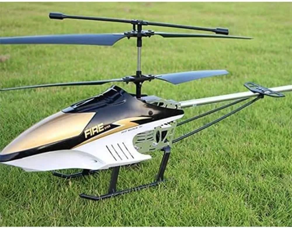Fall-Resistant Remote Control Aircraft Drone Large RC Helicopter Charging Electric Drone Plane Outdoor Airplane Parent Children Kids Toy Birthday Gifts(2 Batteries)