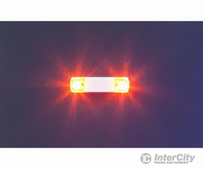 Faller 163760 HO Flashing lights, 13.5 mm, orange