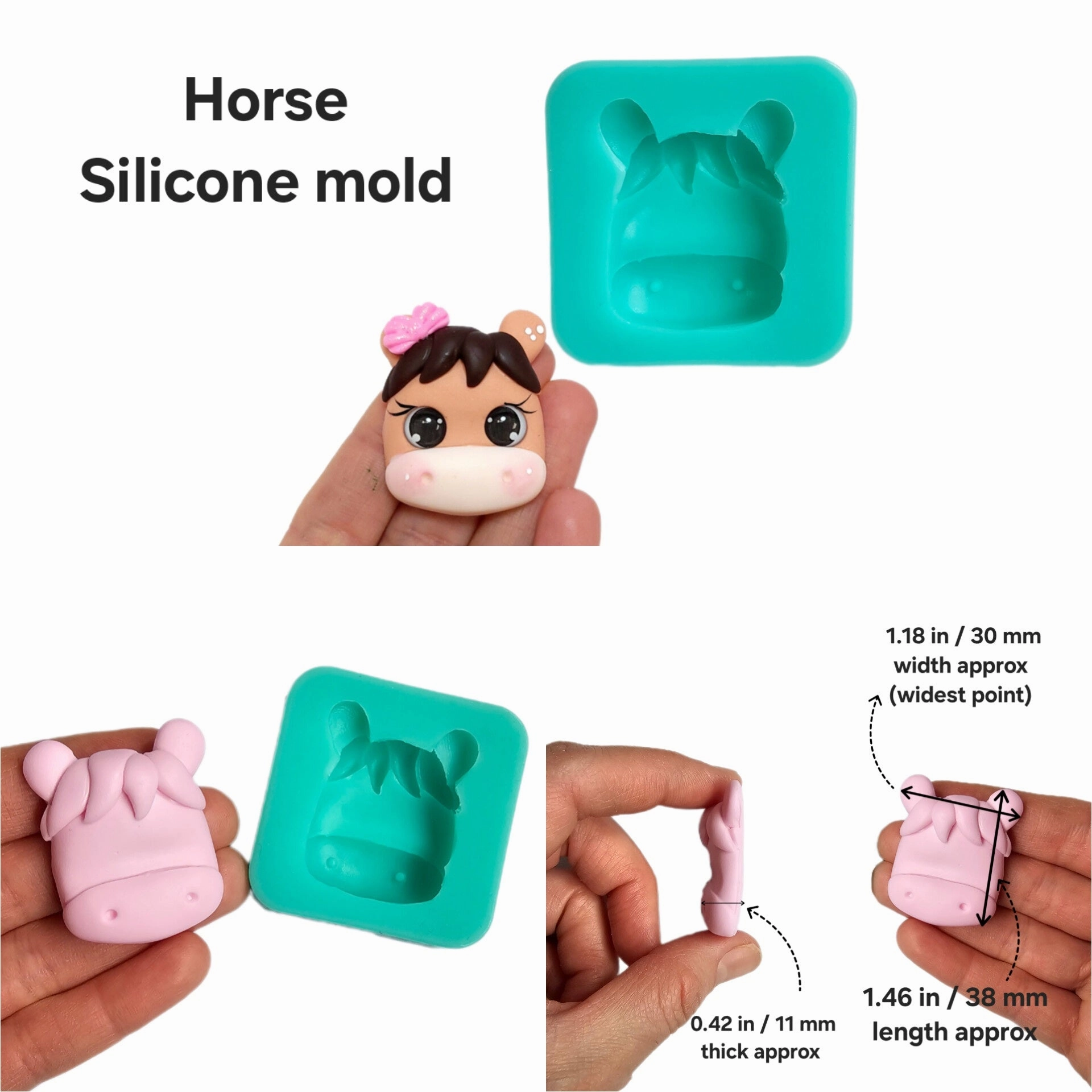 Farm animals silicone mold cow mold tractor mold barn silicone mold sheep mold pig silicone mold MS819